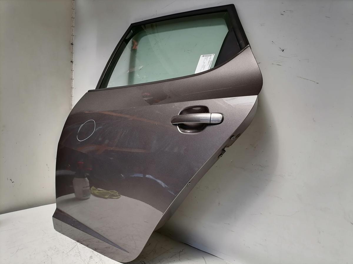 Seat Ibiza 6J original T&uuml;r hinten links LS7K Graumetallic Flie&szlig;heck Bj.2015